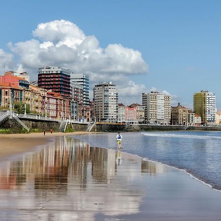 Esmex Playa - Amplio Y Hermoso Piso Pegado A La Playa, 3Hab - Vut-4228-As Gijón Exterior foto